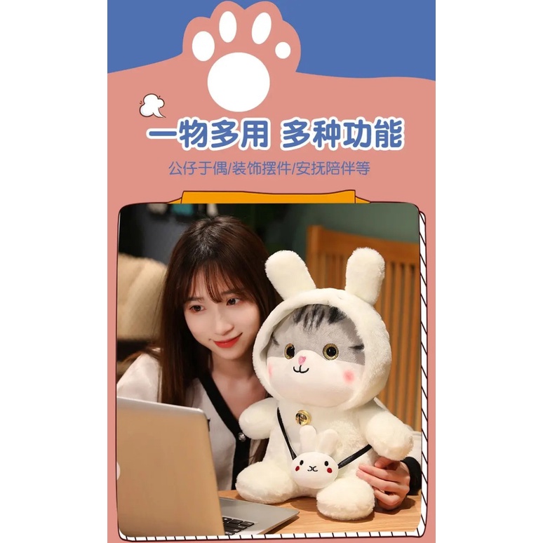 ĐỒ CHƠI HÌNH MÈO DỄ THƯƠNG LÀM QUÀ TẶNG GIÁNG SINH