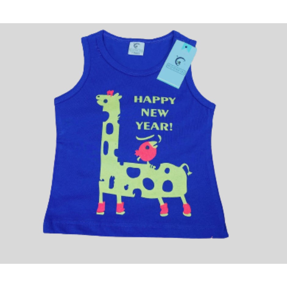 Áo Thun Ba Lỗ Cotton Hở Nách Cho Bé Gái, Dễ Chịu, Thoáng Mát Mùa Hè