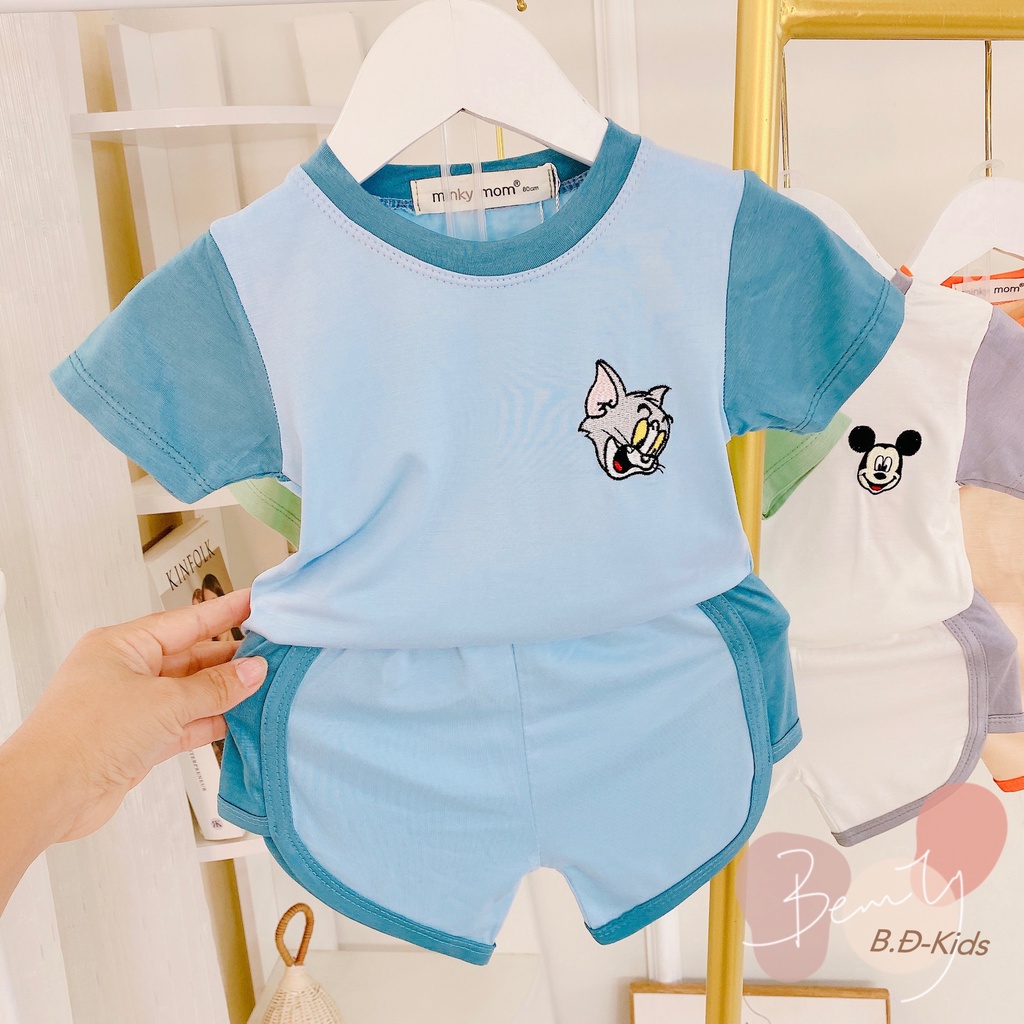 Đồ bộ MINKY MOM thun lạnh cho bé trai bé gái cộcđô