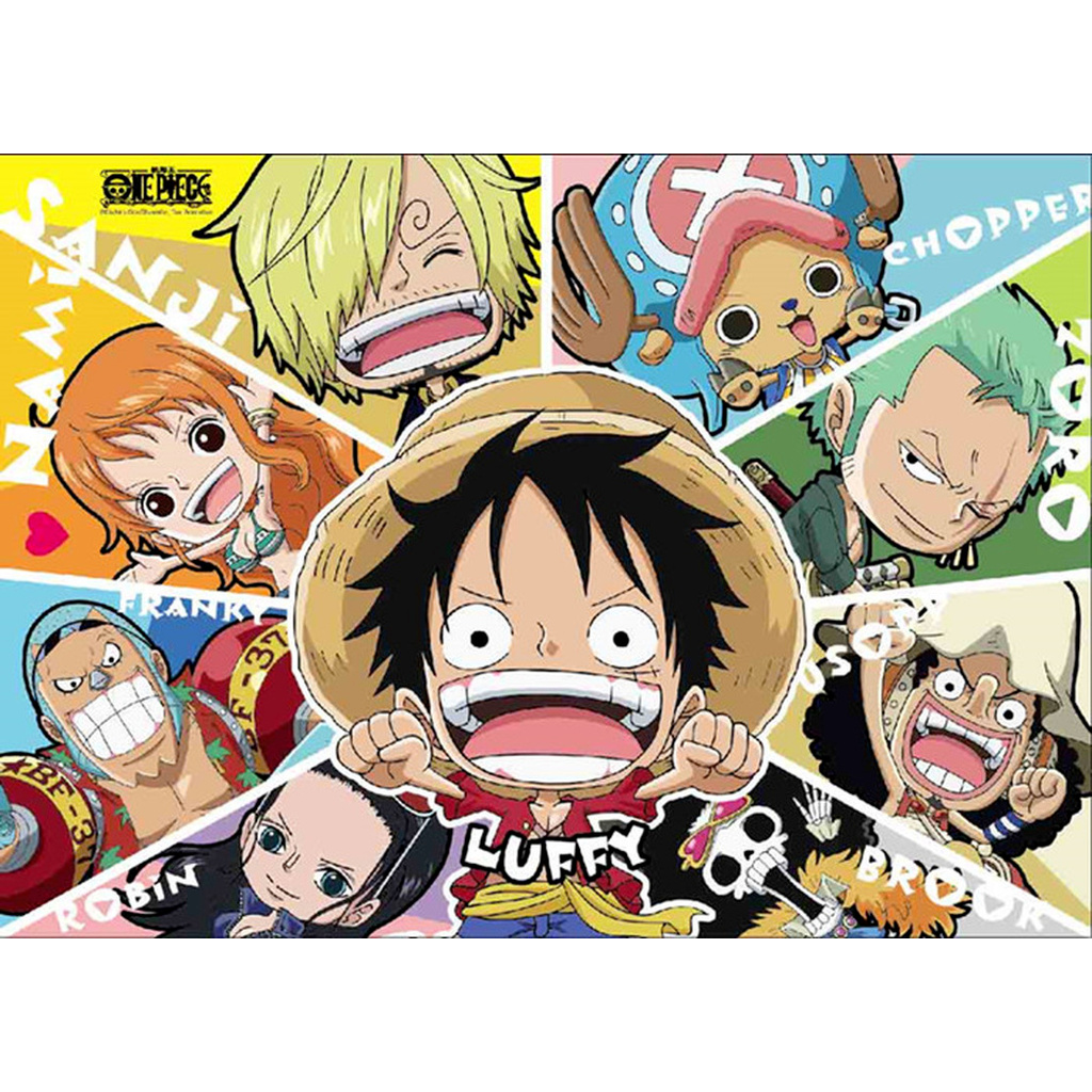 Bộ Tranh Đính Đá 5d Họa Tiết Hoạt Hình One Piece Luffy Dễ Thương Độc Đáo Kích Thước 30x30cm / 40x30cm