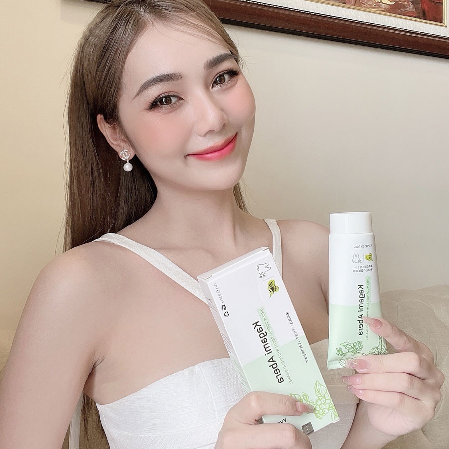 Men trắng răng Kagami Abera 110g - Đánh Bay Mọi Vết Ố Vàng Trên Răng