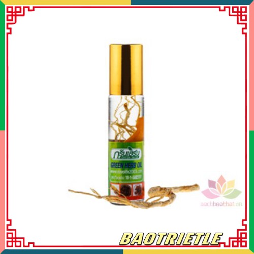 Dầu lăn sâm GREEN HERB OIL