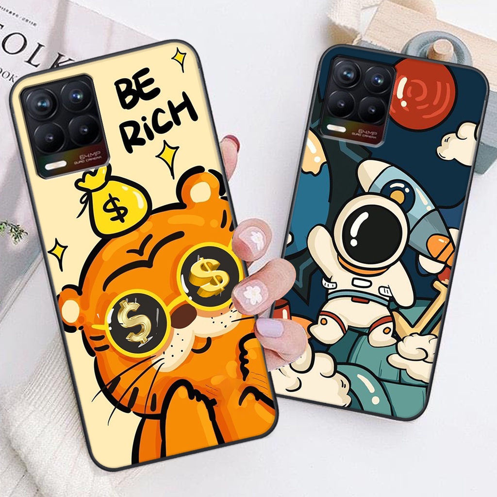 Ốp lưng Realme 8 / 8 PRO in hình K@ws, Cool Be@r SIÊU NGẦU