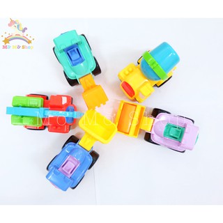 Xe Chạy Trớn Công Trình Cho Bé [Đồ Chơi Nhựa]