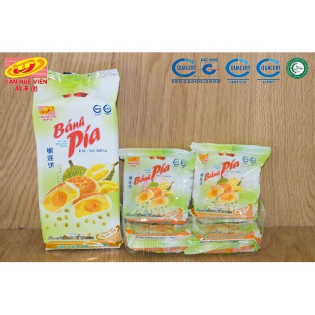 BÁNH PÍA ĐẬU XANH SẦU RIÊNG CÂY LỚN