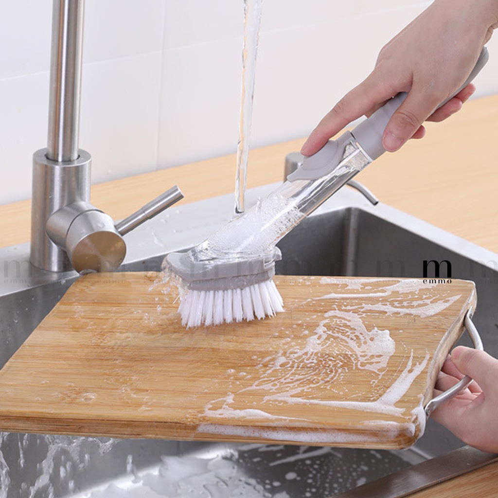 ĐỒ RỬA CHÉN BÁT, CỌ RỬA CHÉN BÁT ĐA NĂNG KÈM BÌNH XỊT EMMO - KNOT