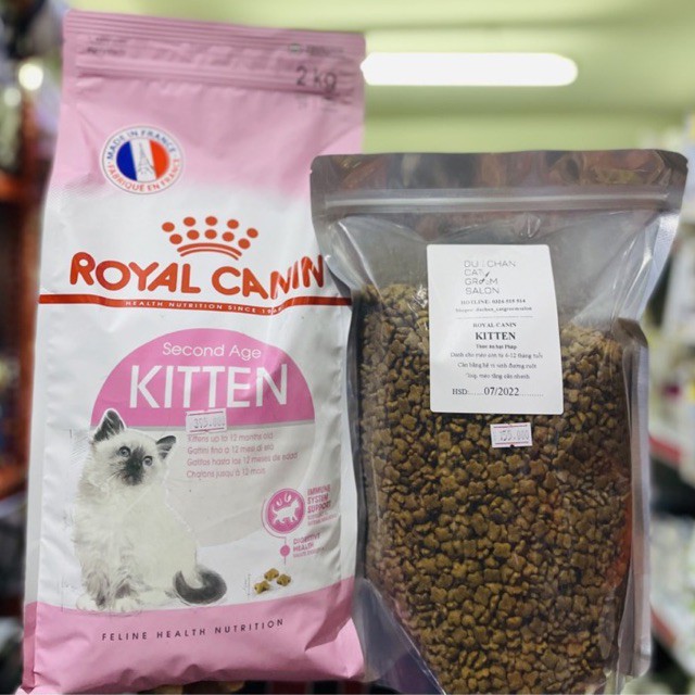 Royal Canin KITTEN 1kg - THỨC ĂN HẠT DÀNH CHO MÈO CON