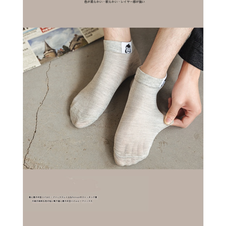 Vớ Thể Thao Bằng Cotton Nguyên Chất Thấm Hút Mồ Hôi Thoáng Khí Nhiều Màu Sắc