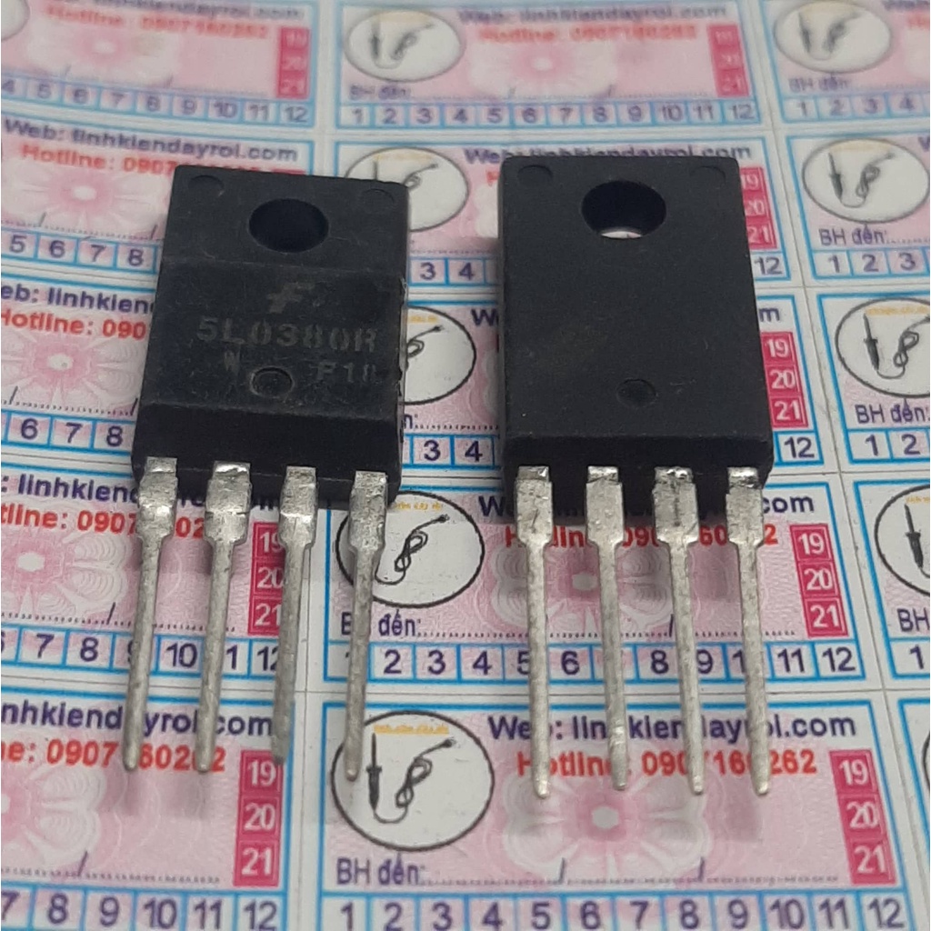 Linh kiện điện tử IC nguồn xung 5L0380R 5H0380R 5M0380R TO-220F
