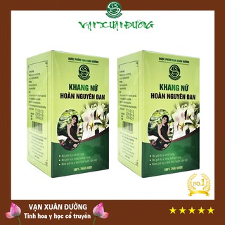 [Combo 2 hộp] Điều kinh hỗ trợ rối loạn kinh nguyệt u xơ, u nang buồng trứng Khang nữ hoàn nguyên đan của Vạn Xuân Đường