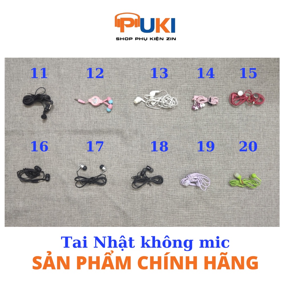 Tai nghe dây chân 3.5/ Tai nghe Nhật bãi - thanh lý | Khách Chọn NT Cho Bên Shop |  MÃ FREESHIP