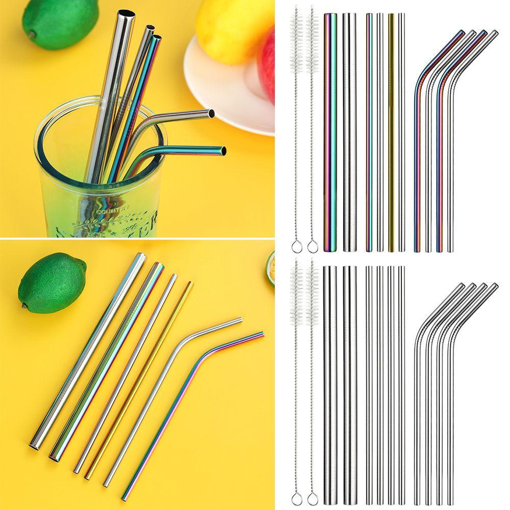 PISTA Bộ 13 Ống Hút Kim Loại Nhỏ Gọn Tiện Dụng