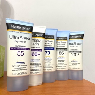 Kem chống nắng Neutrogena Ultra Sheer SPF45+ /spf55+ /spf60+ /spf70+ /spf85+ /spf100+ /spf110+
