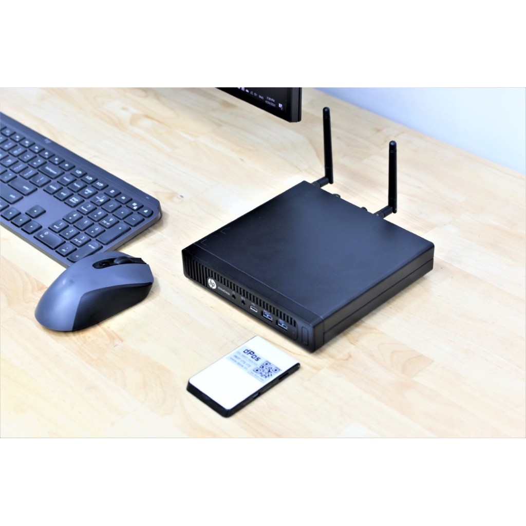 Máy Tính Tiny PC HP 800G2 I3 RAM 8GB SSD 128GB Cấu Hình Chuyên Dụng Cho Shop Bán Hàng Shopee Và Các Sàn TMĐT