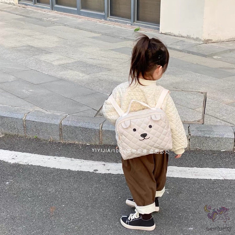 Balo họa tiết hoạt hình phong cách Hàn Quốc đáng yêu dành cho bé mẫu giáo đi học