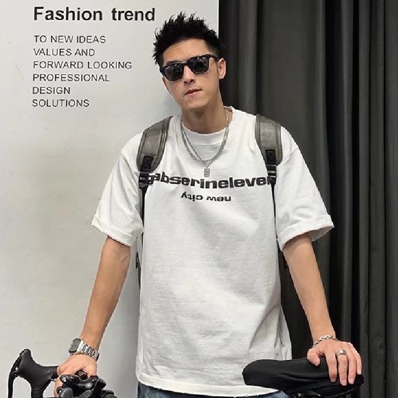 Áo Thun Tay Ngắn Thời Trang Phong Cách Năng Động Cho Nam