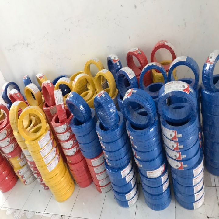 Dây điện Cadivi 4.0 đơn 7 sợi - Cuộn 100 mét