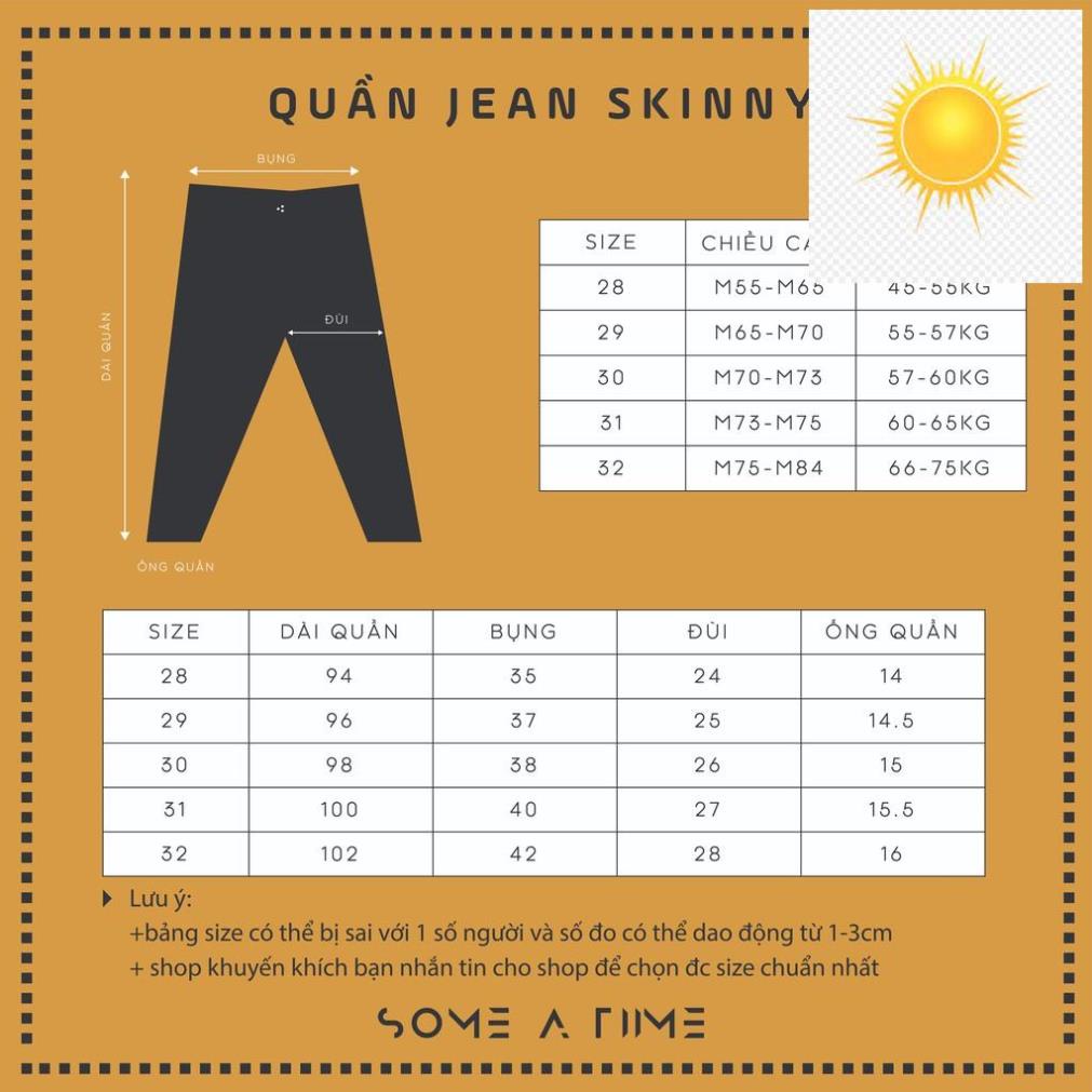 Quần Jean Nam Đen Trơn Vải Co Giãn, Không Phai Màu Dáng Skinny Phong Cách Hàn Quốc -J01 🤾👷