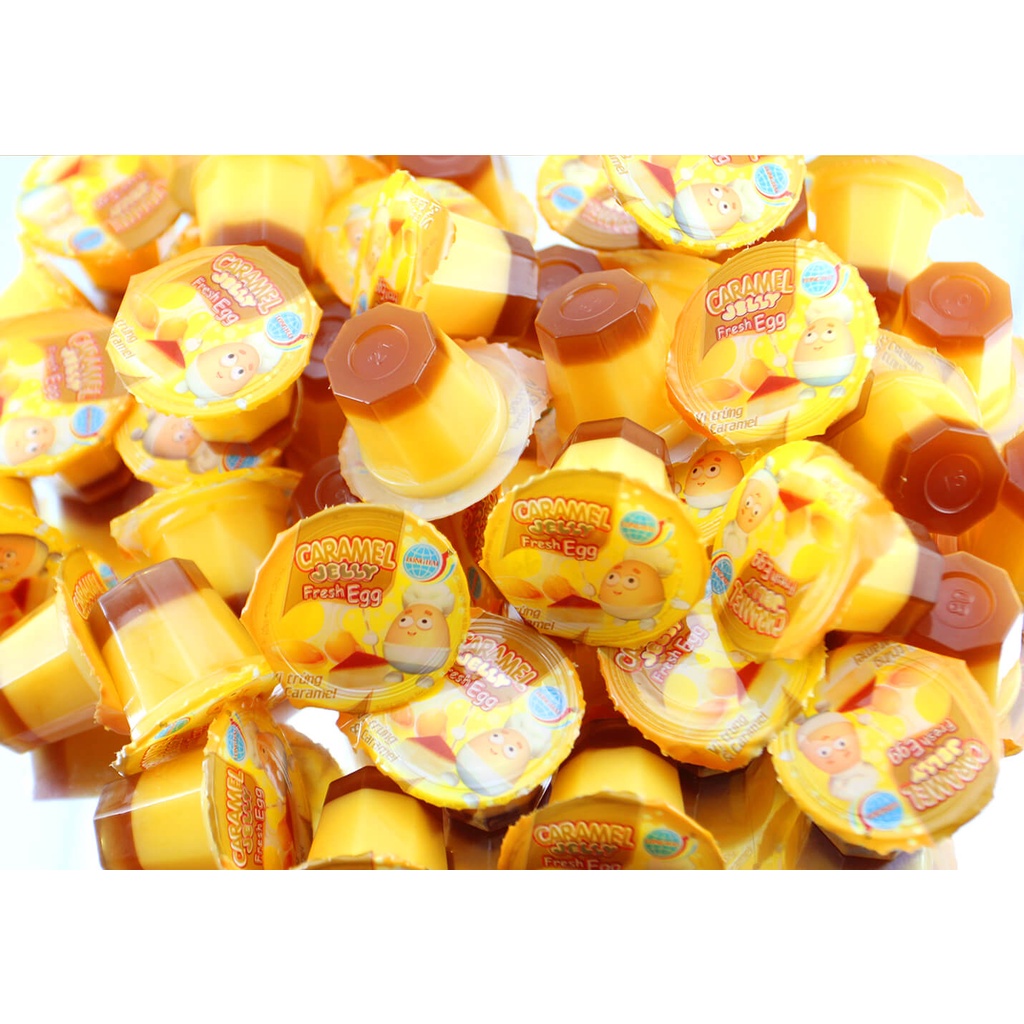 Thạch Caramel Lapatie Long Hải Túi 400g