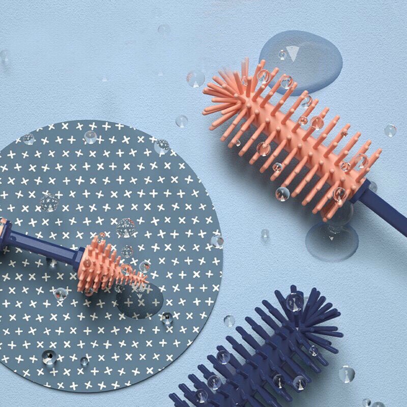 Cọ rửa bình sữa 2 đầu Silicon Brush - Bottle &amp; nipple Brush 5.0