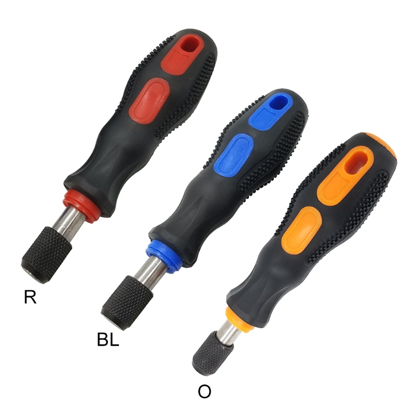 Giá đỡ đầu tua vít 1/4"  với tay cầm PP+TPR