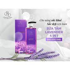 Sữa tắm trắng mịn da hương nước hoa lưu hương thơm lâu Lavender CRD Cosmetic 400ml | BigBuy360 - bigbuy360.vn