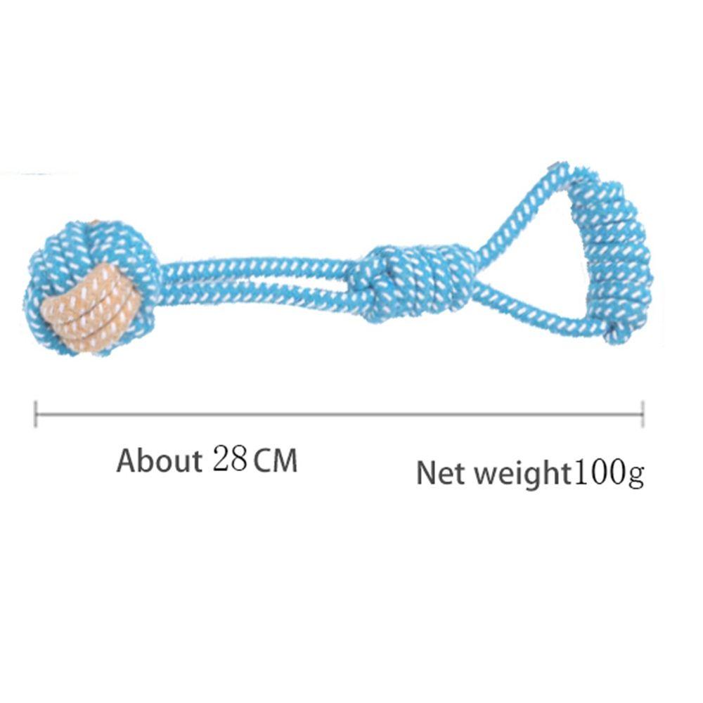 JARRED Đồ Chơi Dây Thừng Cotton Bện Huấn Luyện Thú Cưng