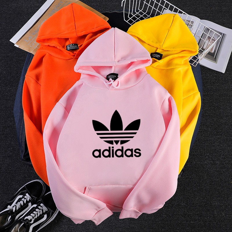 Áo hoodie adidas dáng suông chất lượng cao thời trang cho nam