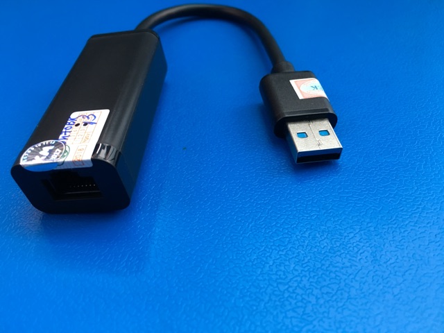 Cáp chuyển usb 3.0 sang cổng mạng, y-3470bk. usb to lan