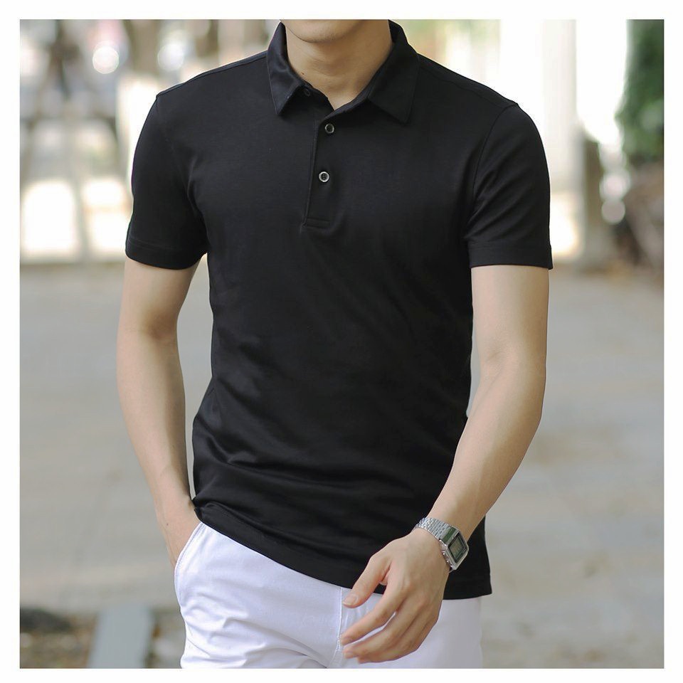 Áo Thun nam POLO vải thun mát chất cotton 4 chiều cao cấp sang trọng lịch lãm-PLO214