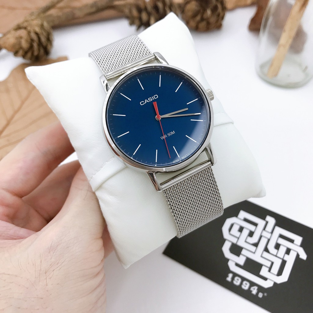 Đồng hồ nam Casio MTP-E171RL-1E / MTP-E171M-2E / MTP-E171L-5E, chống nước 50m, size 40mm, hàng chính hãng