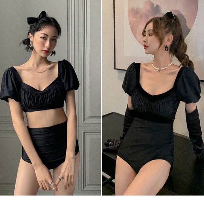 Bikini Nữ Hai Mảnh Cạp Cao Nhiều Màu Bin Sports BHV136