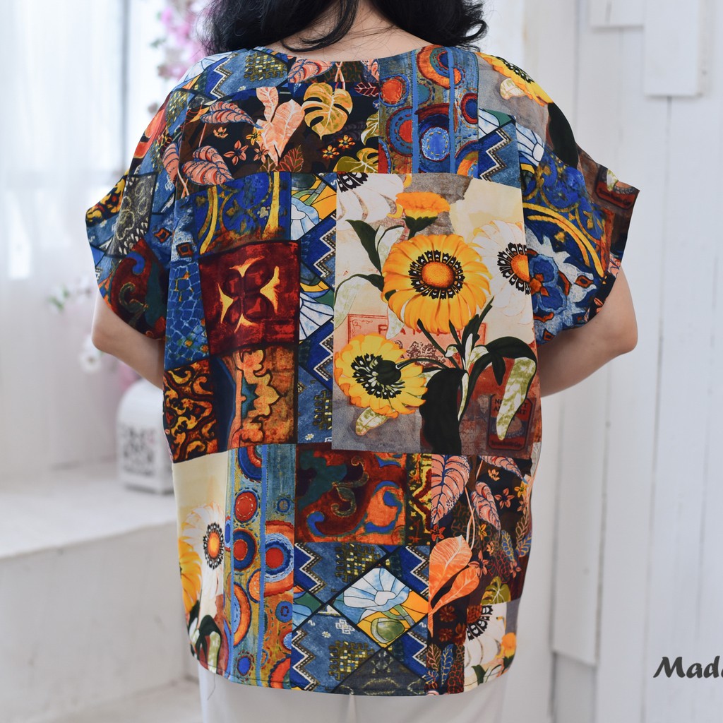 Madam Sotoni - Thời trang trung niên - Áo kiểu nữ trung niên - MGCD907