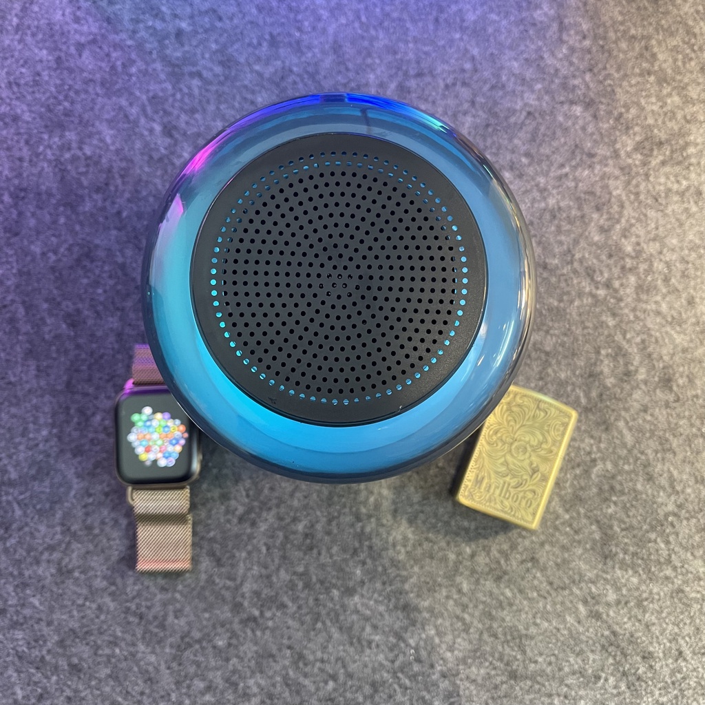 Loa Bluetooth Mini Tích Hợp Đèn Led,Loa Mini Tích Hợp Đèn Led,Âm Thanh Cực Đỉnh,Bass Siêu Hay - Bảo hành 3 tháng