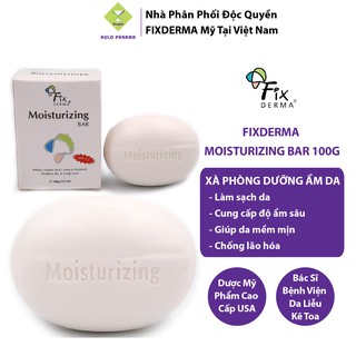 [GIẢM 15K: SVC-77374395] Xà Phòng Dưỡng Ẩm Mềm Mịn Da Fixderma Moisturizing Bar 100g