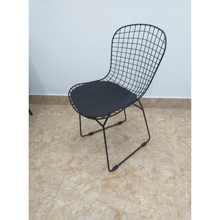 Ghế lưới sắt nệm simili (LA-C057)