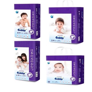 BỈM GOLDGI Nhật dán/quần đủ size NB92/S84/M66/L48/M60//XL44/XXL32