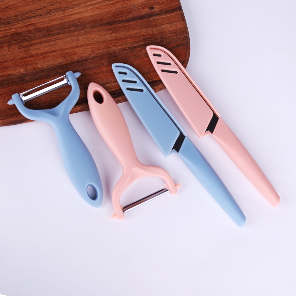 Bộ dụng cụ làm bếp 2 món MINIGOOD (hồng, xanh dương)