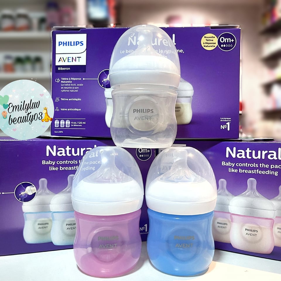 Bình sữa Avent Natural Mỹ 125ml [Mẫu mới]