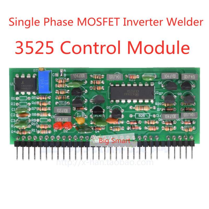 Good Test Original Single Phase MOSFET Inverter Welder 3525 Control Module 3140 Small Vertical Board AC 220V Inverter Welding Machine TIG WS ARC ZX7 Control Board