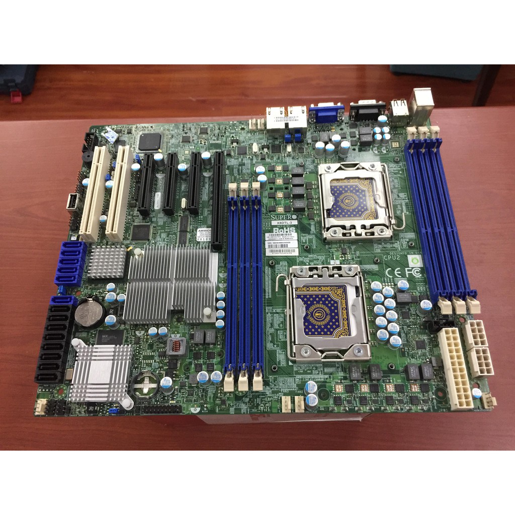 Bo mạch chủ SuperMicro X8DTL DUAL LGA 1366 CPU 5500 5600