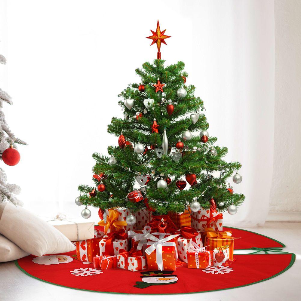Thảm Lót Sàn Nhà Trang Trí Giáng Sinh / Năm Mới Bằng Vải Không Dệt 60Cm DIY Ốp