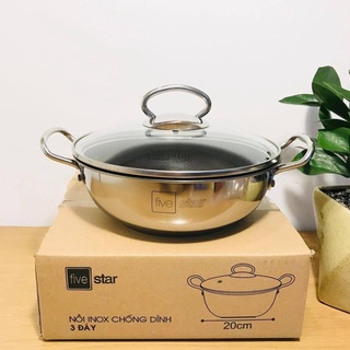Nồi Five star 3 đáy chính hãng
