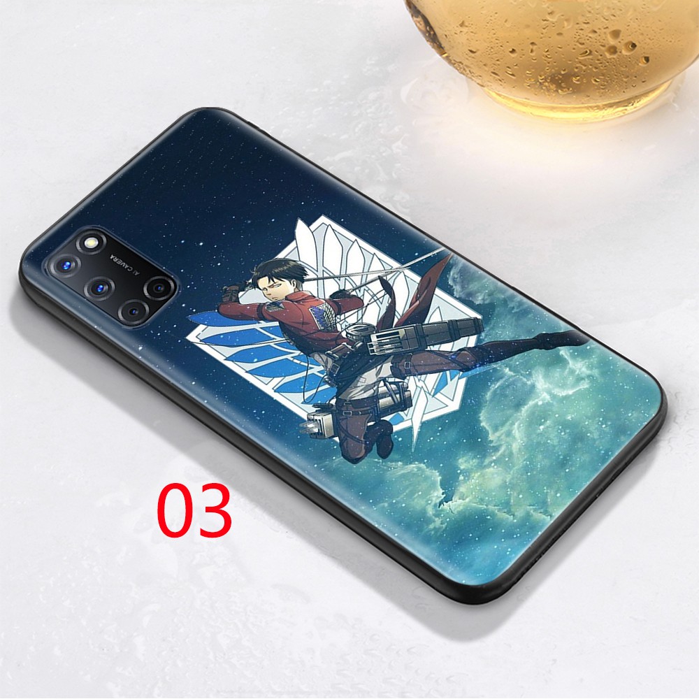 Ốp Lưng Silicone Mềm In Hình Attack On Titan S-9 Cho Vivo S1 Pro Y11 Y12 Y15 Y17 Y19 Y53 Y91 Y91I Y91C