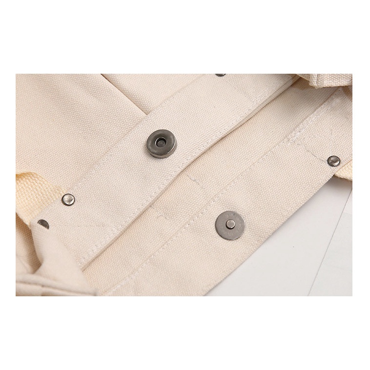 Túi Xách canvas Nhiều Ngăn Sức Chứa Lớn Mẫu Mới 2022 Phong Cách Hàn Quốc Cho Nữ