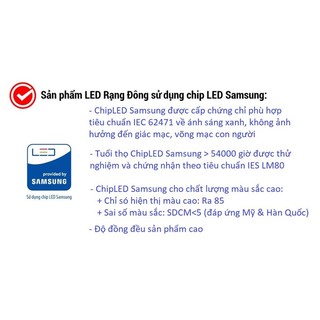 Đèn LED âm trần Rạng Đông 🍀 BẢO HÀNH 24 THÁNG🍀 Đèn downlight, đèn Downlight đổi màu 3W, 5W, 7W, 9W, 12W
