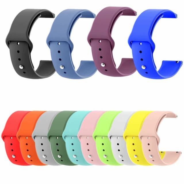 Silicone Dây Đeo Silicon Mềm 20mm Cho Đồng Hồ Thông Minh Xiaomi Huami Amazfit Bip Bit Lite Youth