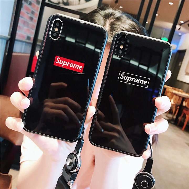 [ OPPO ] Ốp Lưng Kính Cường Lực Supreme 3 (không kèm dây) . ...