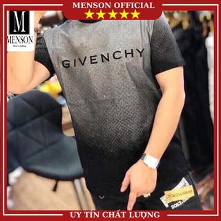 Áo Phông Nam Đính Đá Hàng Hệu Cao Cấp Cổ Tròn ngắn tay - Áo Thun Nam 100% Cotton Chất Mát Mùa Hè MENSON M1151