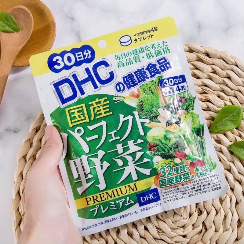 Viên uống rau củ D.HC Perfect Vegetable Premium Japanese Harvest 15 ngày